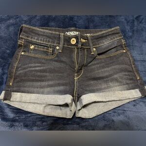 Denizen from Levi's Dark Indigo Rolled Cuff Denim Shorts